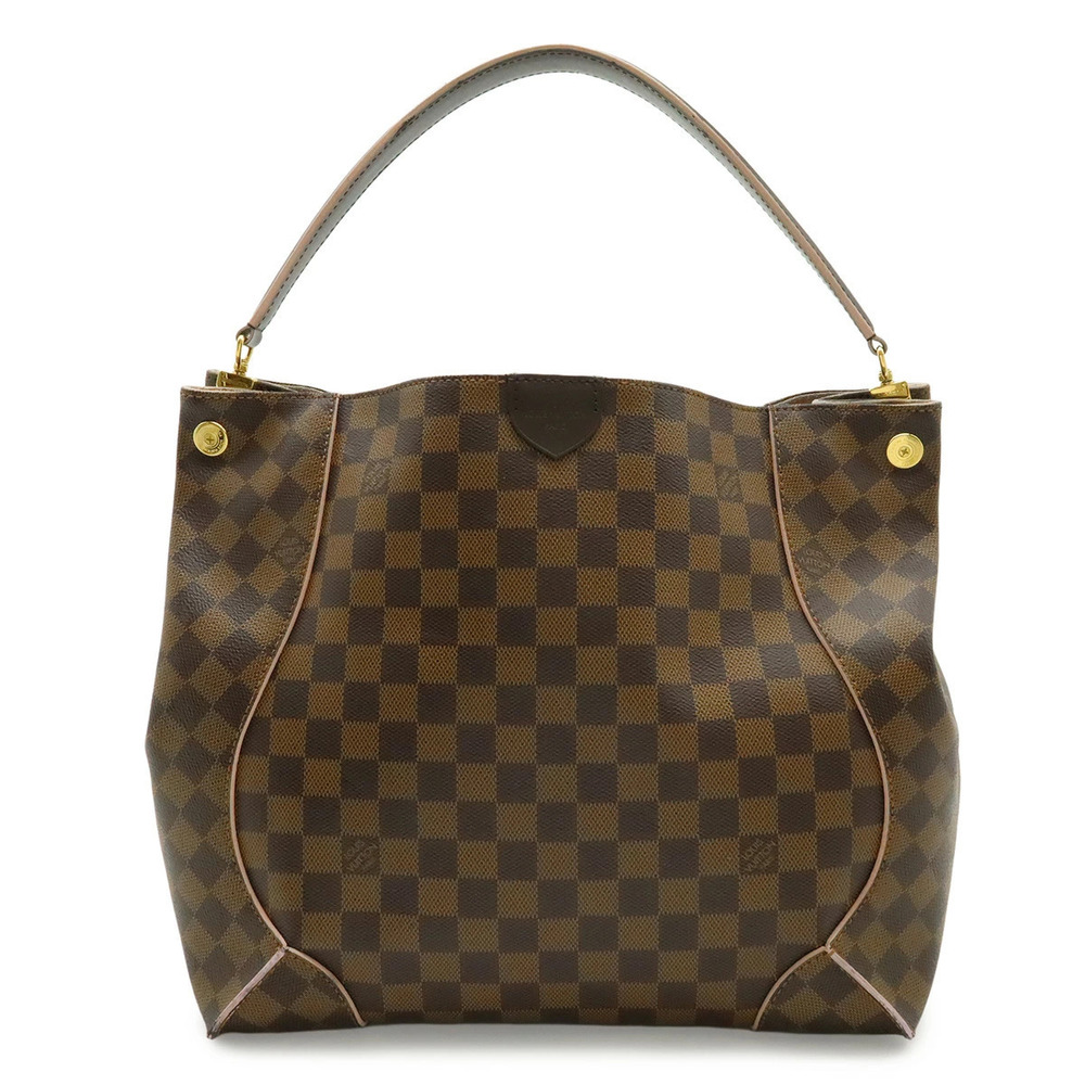 LOUIS VUITTON Damier Caissa Hobo Shoulder Bag One Shoulder Rose Pink Ballerine